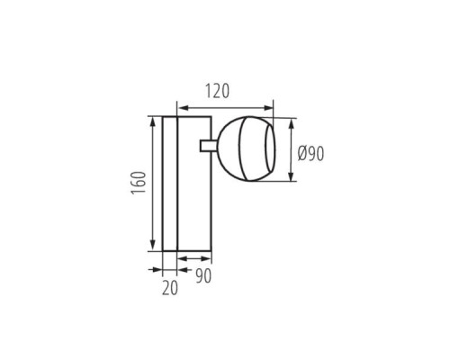 Спот Kanlux Galoba 33673