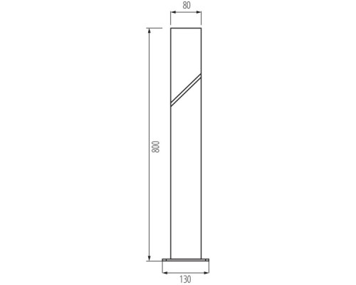Садовый светильник Kanlux LAVEN 80 GR 36545