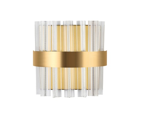 Светодиодное бра LED LAMPS 81125/1W нимб с моб. приложением 35W, золото, LED