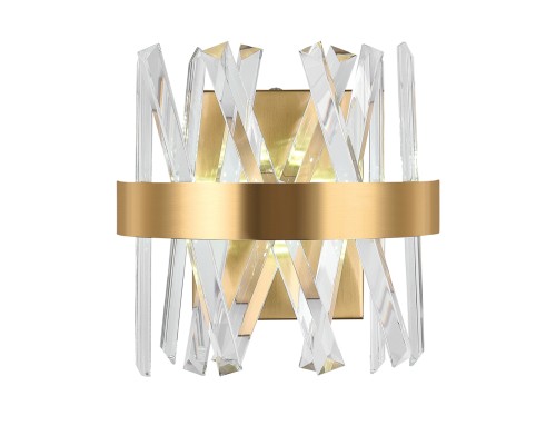 Светодиодное бра LED LAMPS 81113/1W нимб с моб. приложением 35W, золото, LED