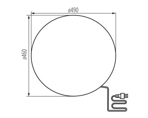 Садовый светильник Kanlux STONO 490 N 36592