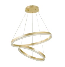 Подвесная светодиодная люстра Natali Kovaltseva LED LAMPS 81299 LED Золотой 140Вт