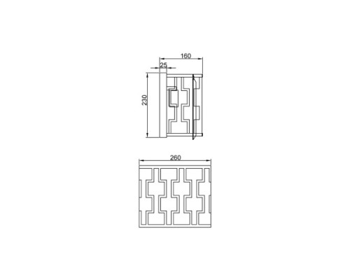 Бра Vele Luce Polifonia VL3124W02