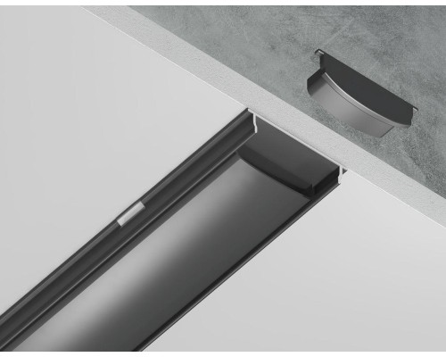 Профиль с рассеивателем Ambrella Illumination GP1600BK/BK