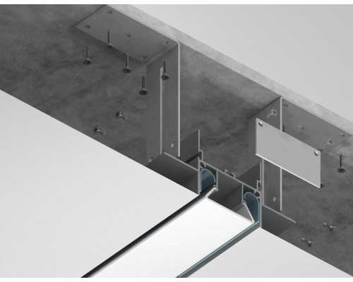 Встраиваемый профиль с рассеивателем Ambrella Illumination GP4000AL