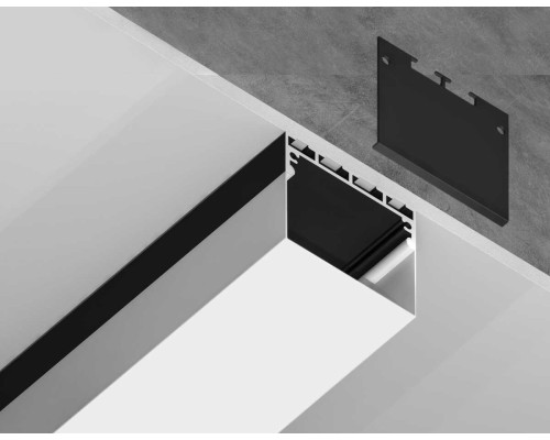 Профиль алюминиевый накладной/подвесной 