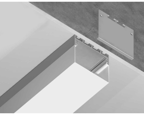 Профиль алюминиевый накладной/подвесной 