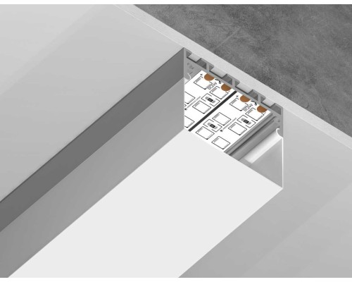 Профиль алюминиевый накладной/подвесной 