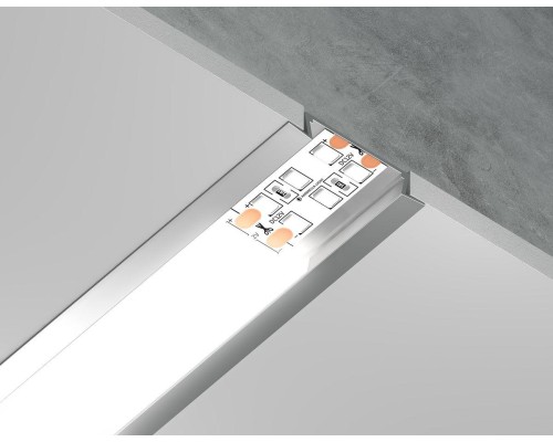 Встраиваемый профиль с рассеивателем Ambrella Illumination GP1100AL