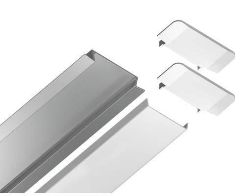 Встраиваемый профиль с рассеивателем Ambrella Illumination GP1100AL