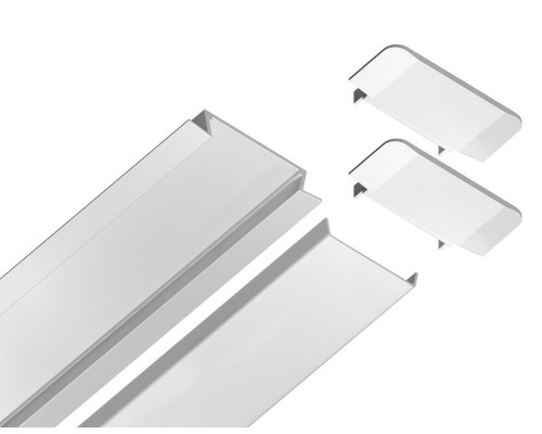 Встраиваемый профиль с рассеивателем Ambrella Illumination GP1100WH