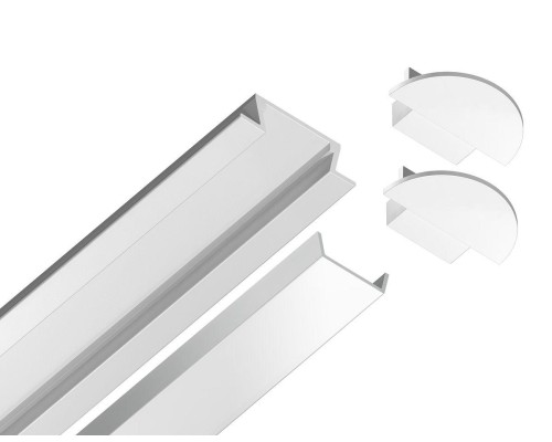 Встраиваемый профиль с рассеивателем Ambrella Illumination GP1001WH