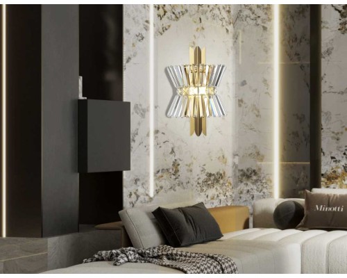 Настенный светильник с хрусталем Ambrella light High Light LH41029