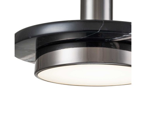 Подвесной светильник Escada 10260/1 LED*12W Black/Black marble