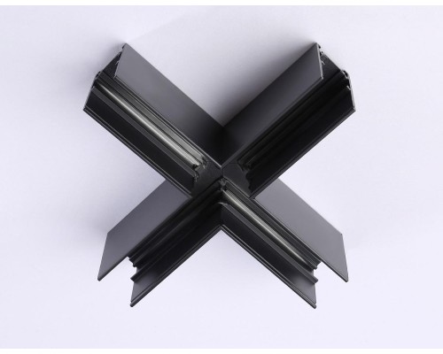 Коннектор X-образный для накладного шинопровода Ambrella light Track System Magnetic GL3376
