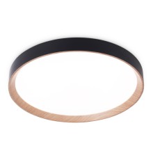 Потолочный светодиодный светильник Ambrella light черный/светлое дерево FZ1326