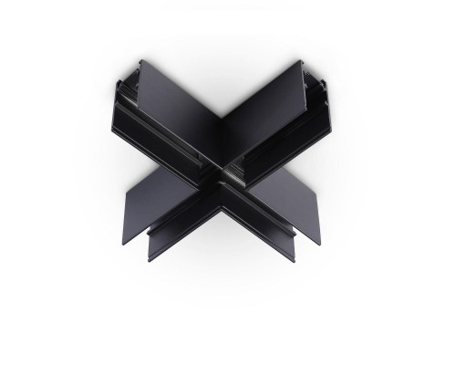 Коннектор X-образный для накладного шинопровода Ambrella light Track System Magnetic GL3376