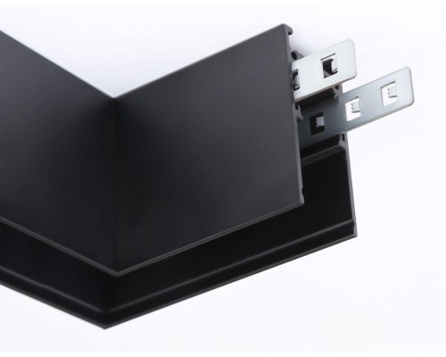 Коннектор L-образный для накладного шинопровода Ambrella light Track System Magnetic GL3372