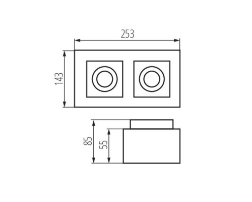 Точечный светильник Kanlux Stobi 26832