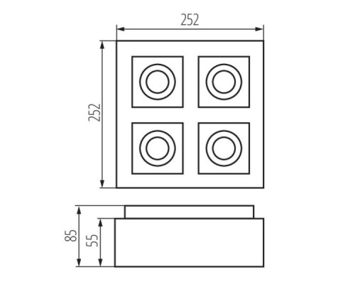 Точечный светильник Kanlux Stobi 26836