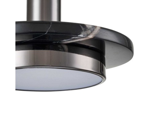 Подвесной светильник Escada 10260/1 LED*12W Black/Black marble