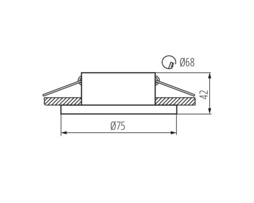 Точечный светильник Kanlux Simen 29140