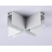 Коннектор X-образный для накладного шинопровода Ambrella light Track System Magnetic GL3375