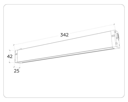 Трековый светодиодный светильник Ambrella Light Track System Magnetic 220V GL1271