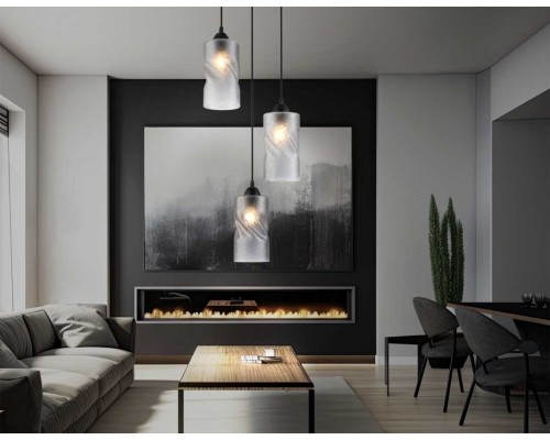 Светильник подвесной со стеклянными плафонами Ambrella light Traditional TR3414