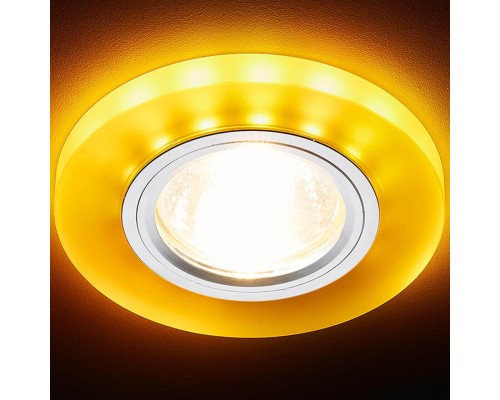 Встраиваемый светодиодный светильник Ambrella light Led S214 WH/CH/YL