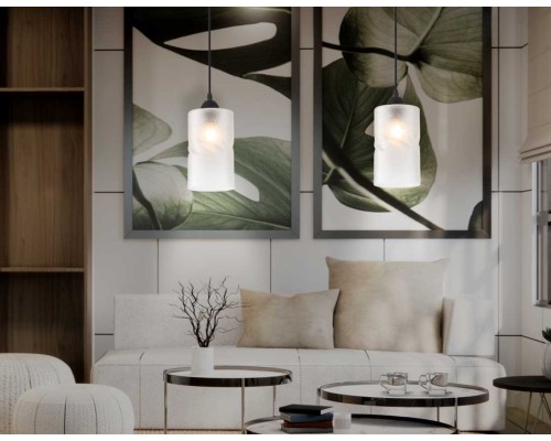 Светильник подвесной со стеклянным плафоном Ambrella light Traditional TR3411