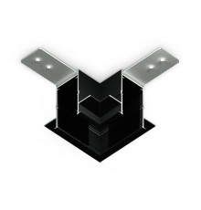 Коннектор L-образный встраиваемый Ambrella Light Track System Magnetic 220V GL1040