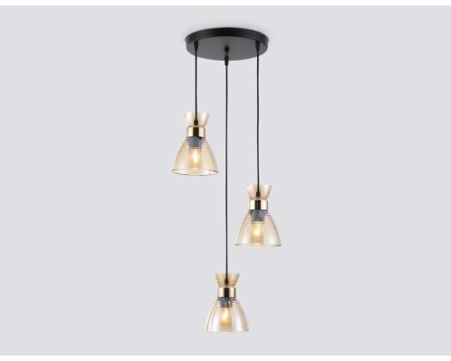 Светильник подвесной со стеклянными плафонами Ambrella light Traditional TR3405