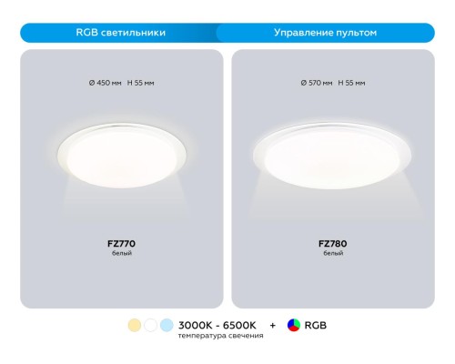 Светильник Ambrella Light ORBITAL FZ780