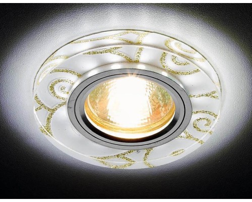 Встраиваемый светодиодный светильник Ambrella light Led S231 WH/G