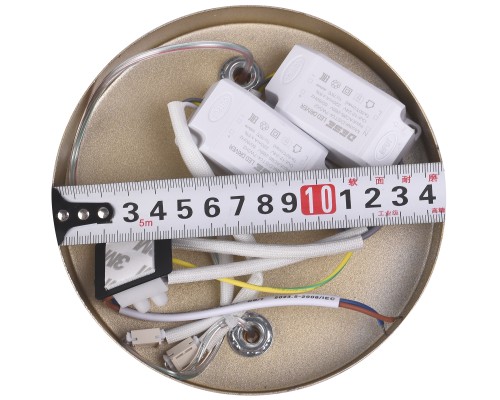 Светильник подвесной Natali Kovaltseva LED LAMPS 81117/2C Triangle 14Вт Золото 3200 / 4300 / 6500К