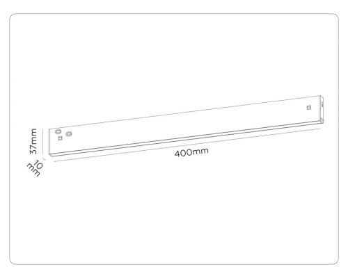 Трековый линейный светильник Ambrella Light TRACK SYSTEM GL2325