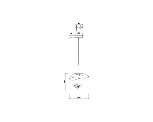 Подвесной светильник Vele Luce Aronos VL5734P31