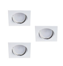 Точечный светильник (в комплекте 3 шт.) Kanlux TRIBIS II L W 23849