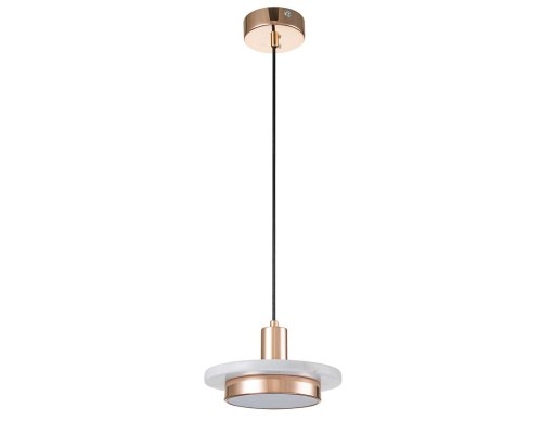 Подвесной светильник Escada 10260/1 LED*12W Gold/White marble