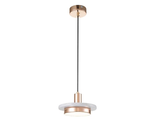 Подвесной светильник Escada 10260/1 LED*12W Gold/White marble