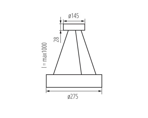 Подвесной светильник Kanlux JASMIN C 270-B 36505