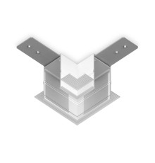 Коннектор L-образный встраиваемый Ambrella Light Track System Magnetic 220V GL1039