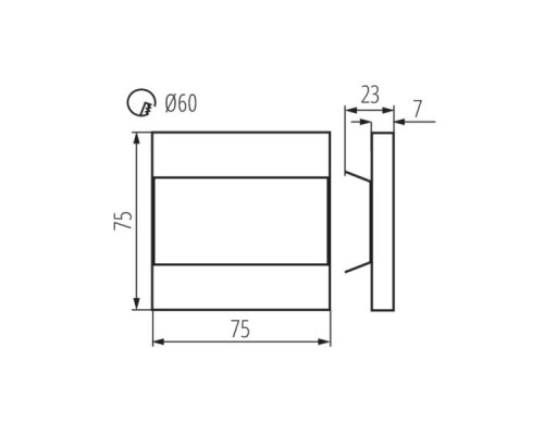 Подсветка для лестницы Kanlux Terra 26849