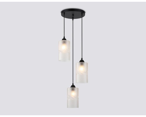 Светильник подвесной со стеклянными плафонами Ambrella light Traditional TR3412