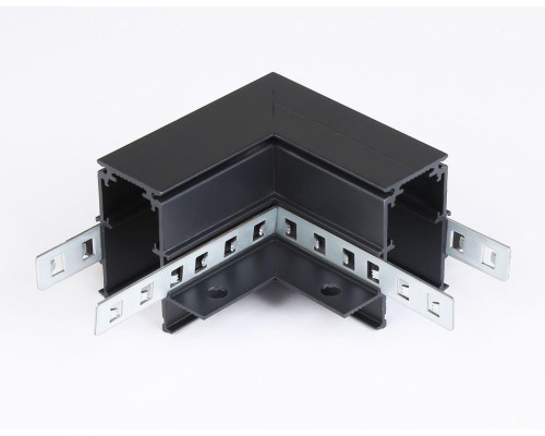 Коннектор L-образный для встраиваемого шинопровода Ambrella light Track System Magnetic GL3354