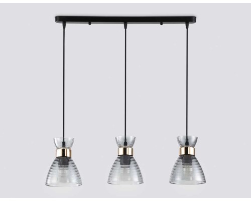 Светильник подвесной со стеклянными плафонами Ambrella light Traditional TR3407