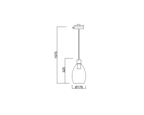 Подвесной светильник Vele Luce Placido VL5055P11