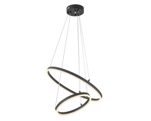 Подвесной светодиодный светильник Escada Void 10254/2LED Black APP