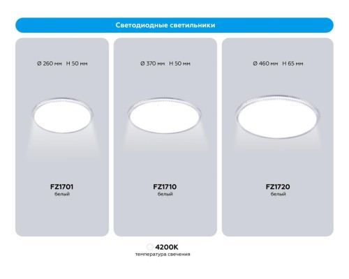 Светильник Ambrella Light ORBITAL FZ1701